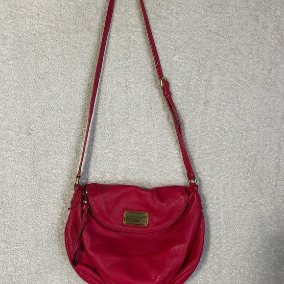 Marc Jacobs Handbags - MARC BY MARC JACOBS Classic Q NATASHA Hot Pink Shoulder Bag Purse Tote